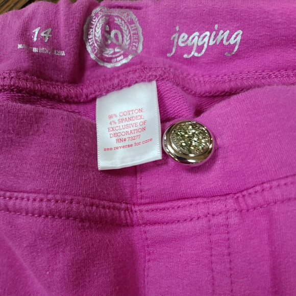 Circle SO Girls XL Leopard Sweater & Jeggings - Picture 9 of 9